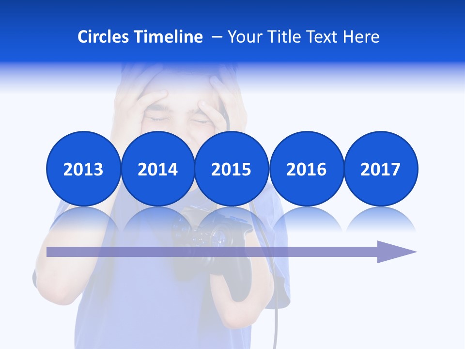 People Dependence Electronic PowerPoint Template
