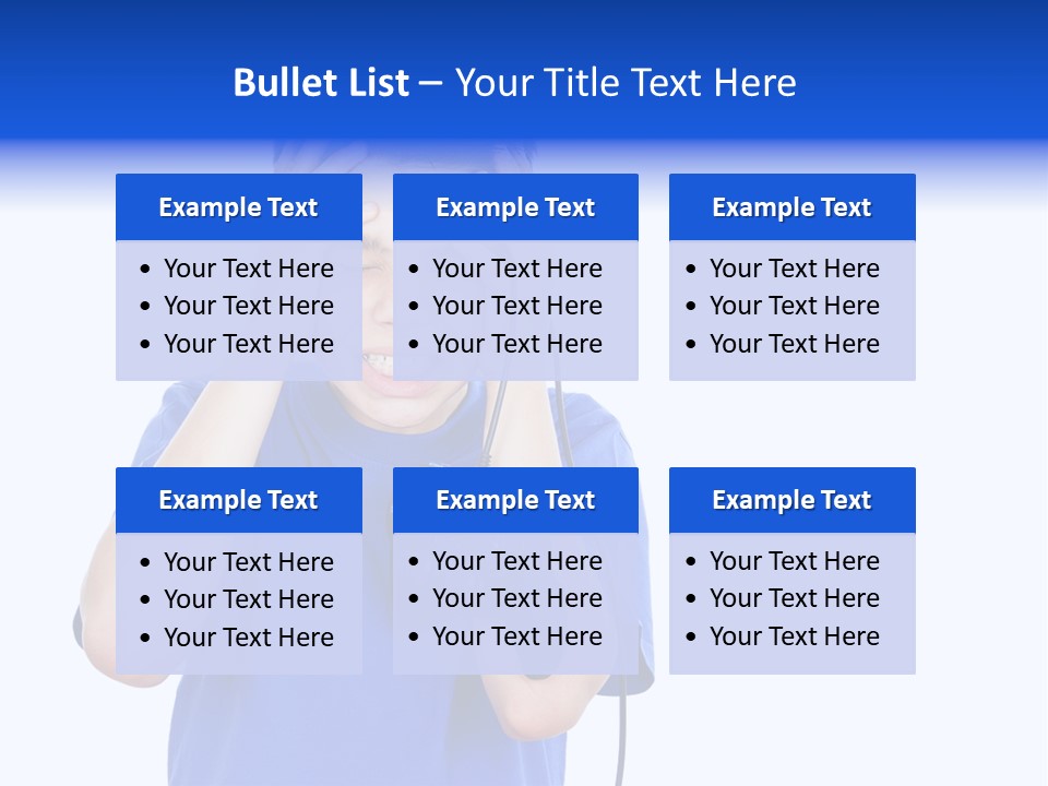 People Dependence Electronic PowerPoint Template