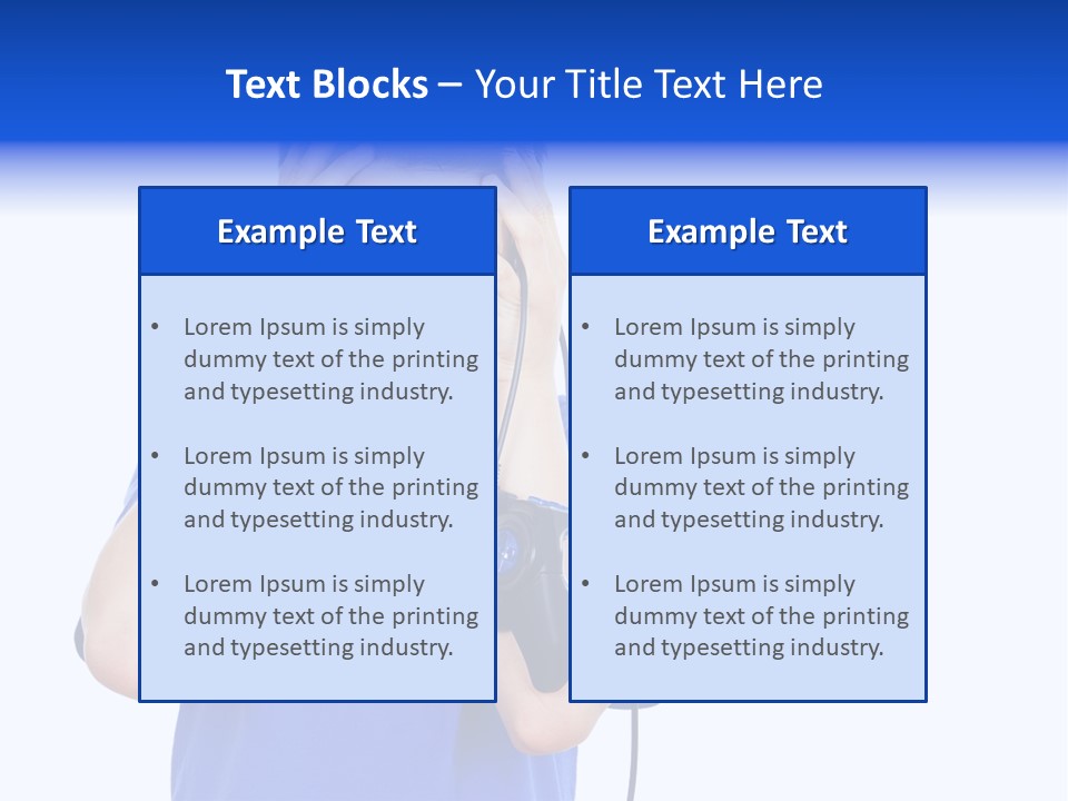 People Dependence Electronic PowerPoint Template