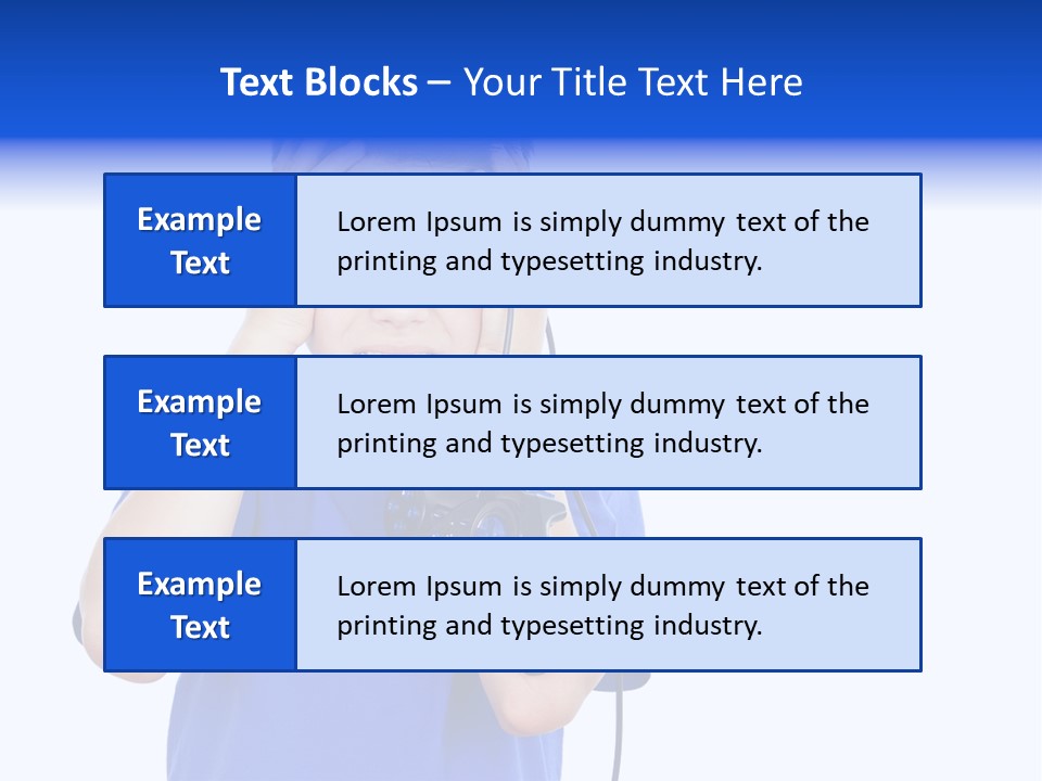 People Dependence Electronic PowerPoint Template