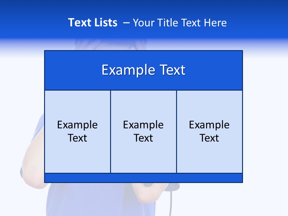 People Dependence Electronic PowerPoint Template