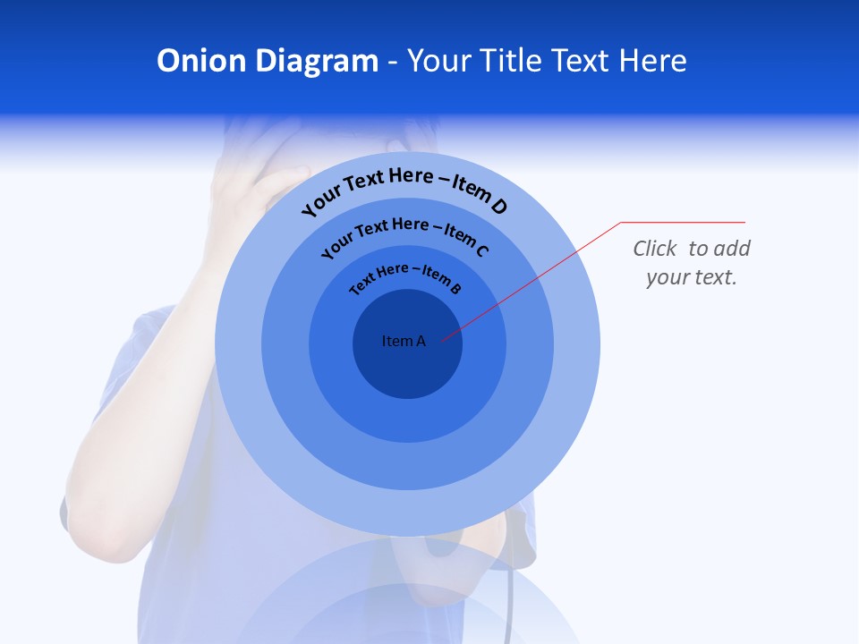 People Dependence Electronic PowerPoint Template