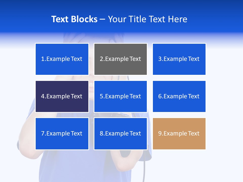 People Dependence Electronic PowerPoint Template