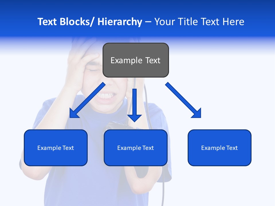 People Dependence Electronic PowerPoint Template
