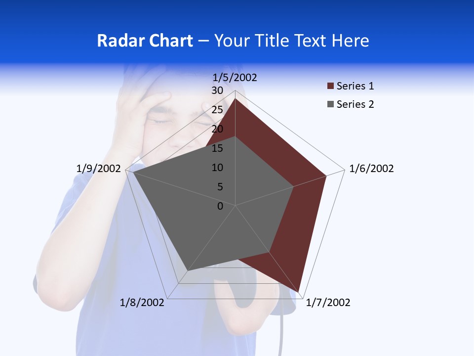People Dependence Electronic PowerPoint Template