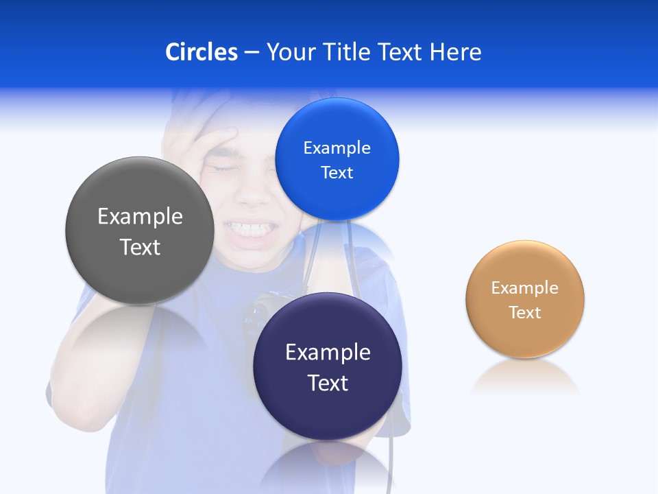 People Dependence Electronic PowerPoint Template