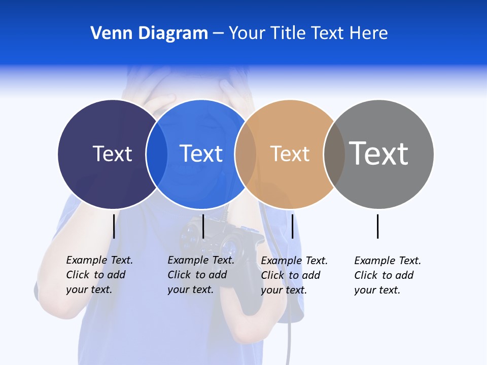 People Dependence Electronic PowerPoint Template