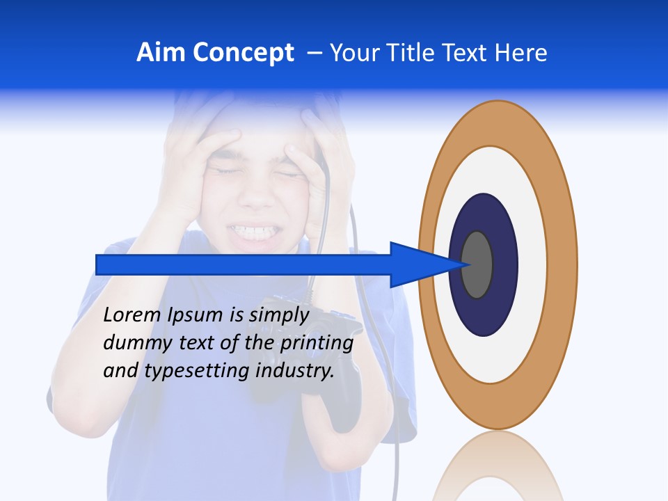 People Dependence Electronic PowerPoint Template