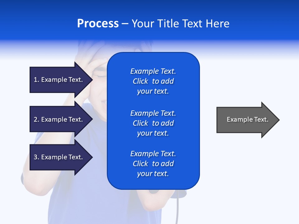 People Dependence Electronic PowerPoint Template