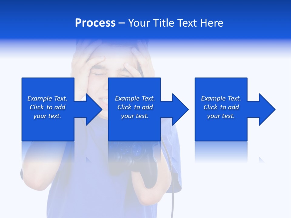 People Dependence Electronic PowerPoint Template
