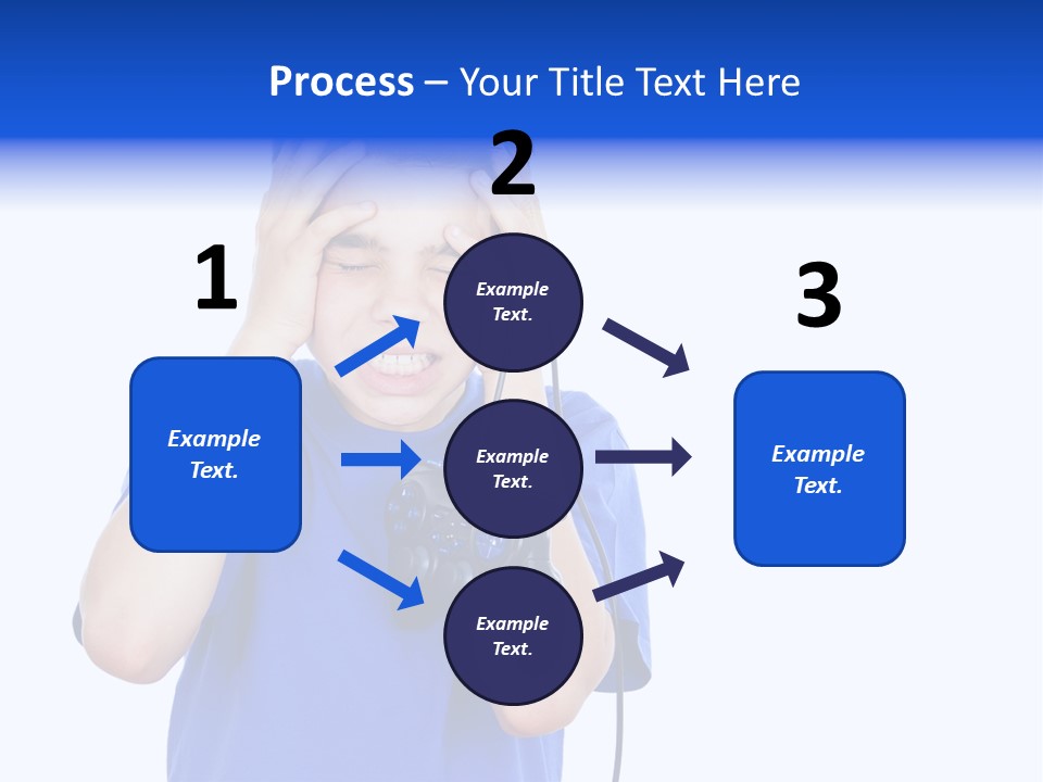 People Dependence Electronic PowerPoint Template
