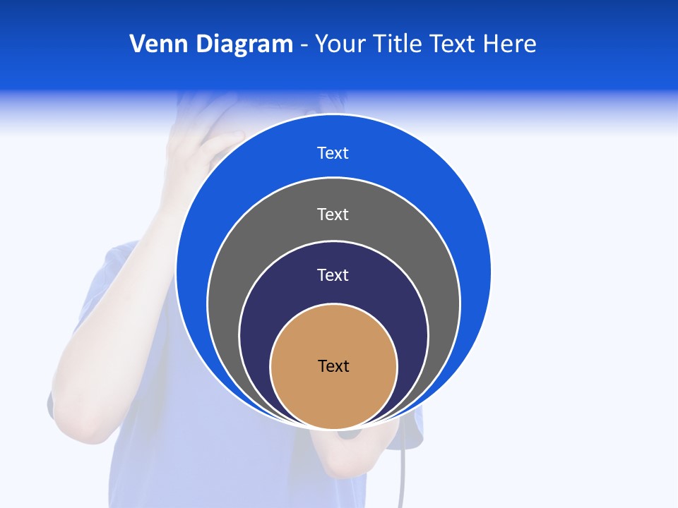 People Dependence Electronic PowerPoint Template