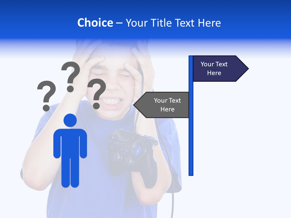 People Dependence Electronic PowerPoint Template