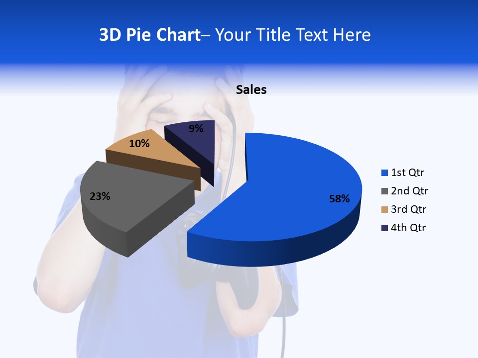 People Dependence Electronic PowerPoint Template