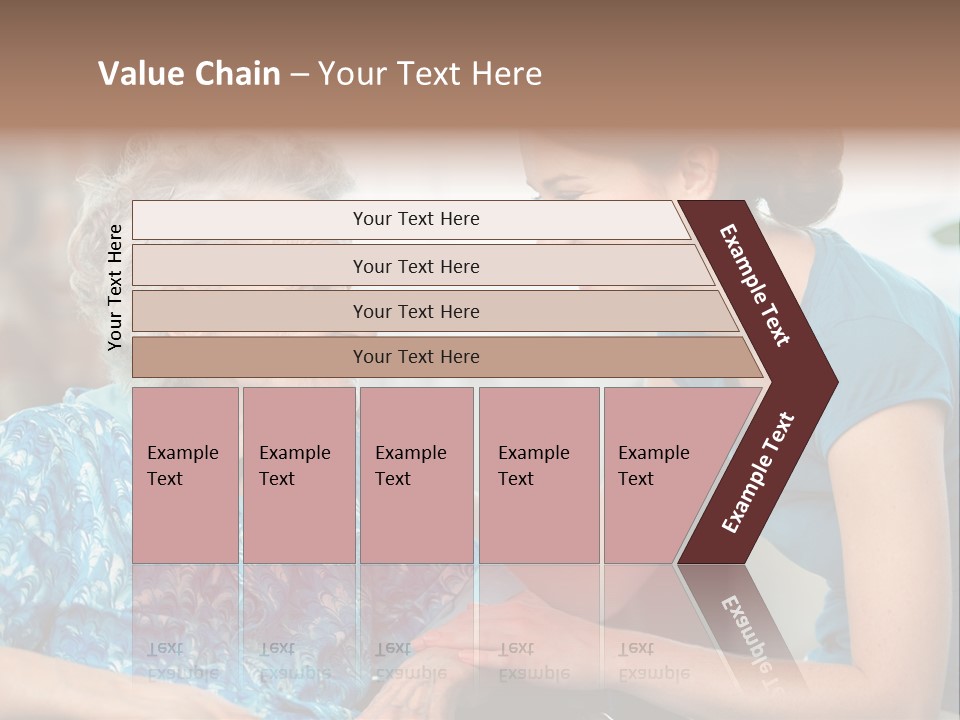Grandmother Cheerful Physical PowerPoint Template