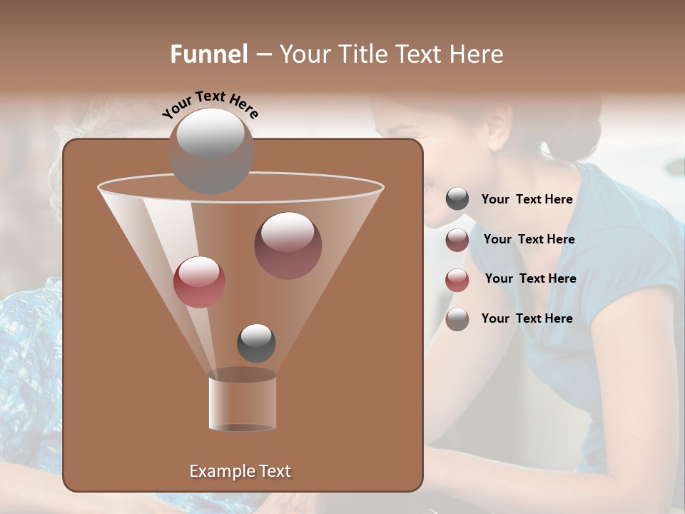 Grandmother Cheerful Physical PowerPoint Template