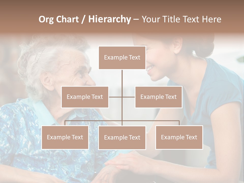 Grandmother Cheerful Physical PowerPoint Template