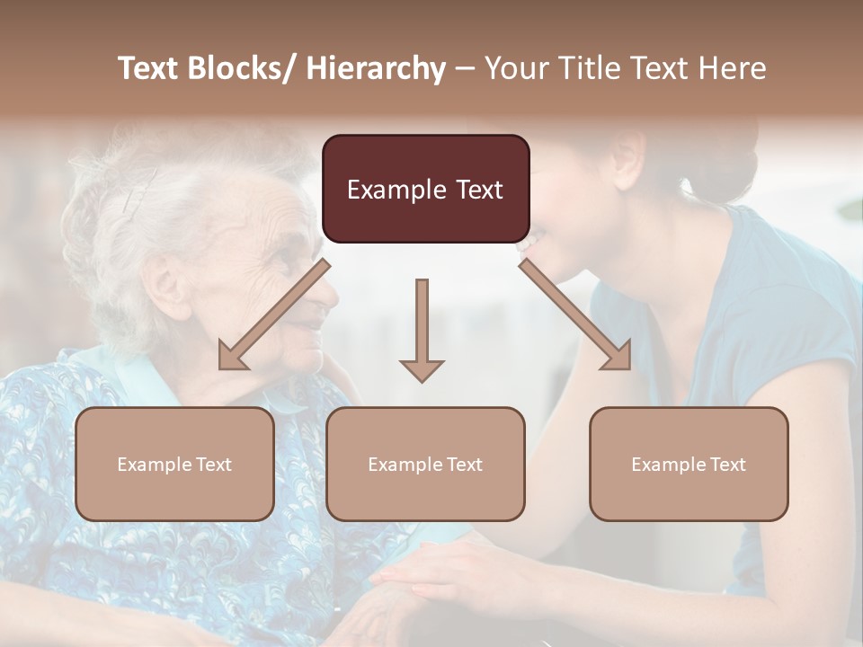 Grandmother Cheerful Physical PowerPoint Template