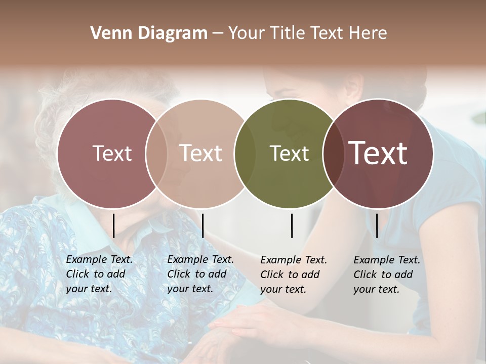 Grandmother Cheerful Physical PowerPoint Template