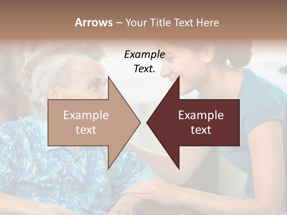 Grandmother Cheerful Physical PowerPoint Template