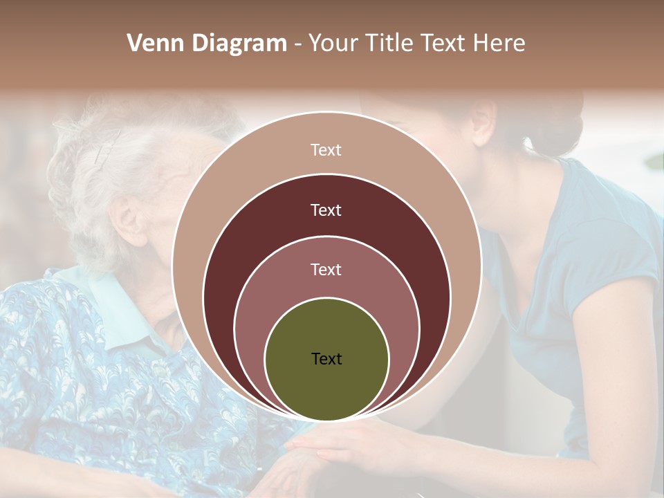 Grandmother Cheerful Physical PowerPoint Template