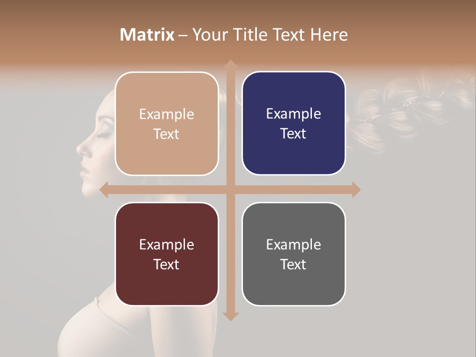 Shiny White Salon PowerPoint Template