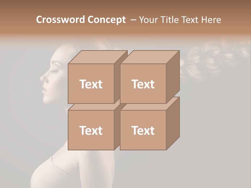 Shiny White Salon PowerPoint Template
