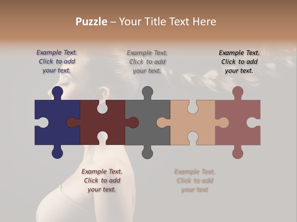 Shiny White Salon PowerPoint Template