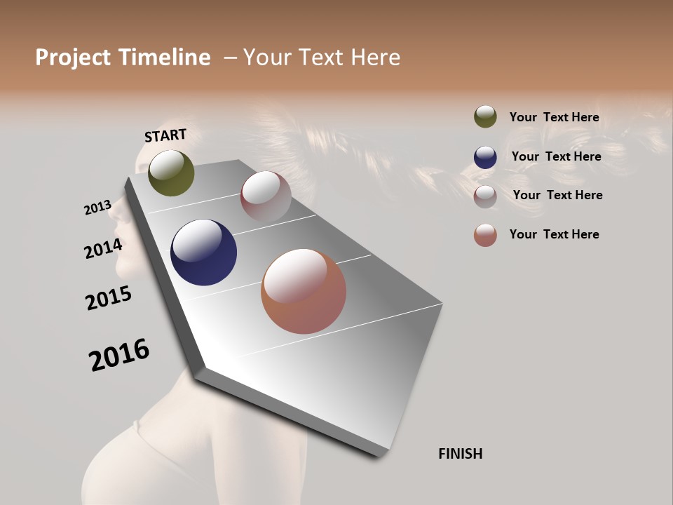 Shiny White Salon PowerPoint Template