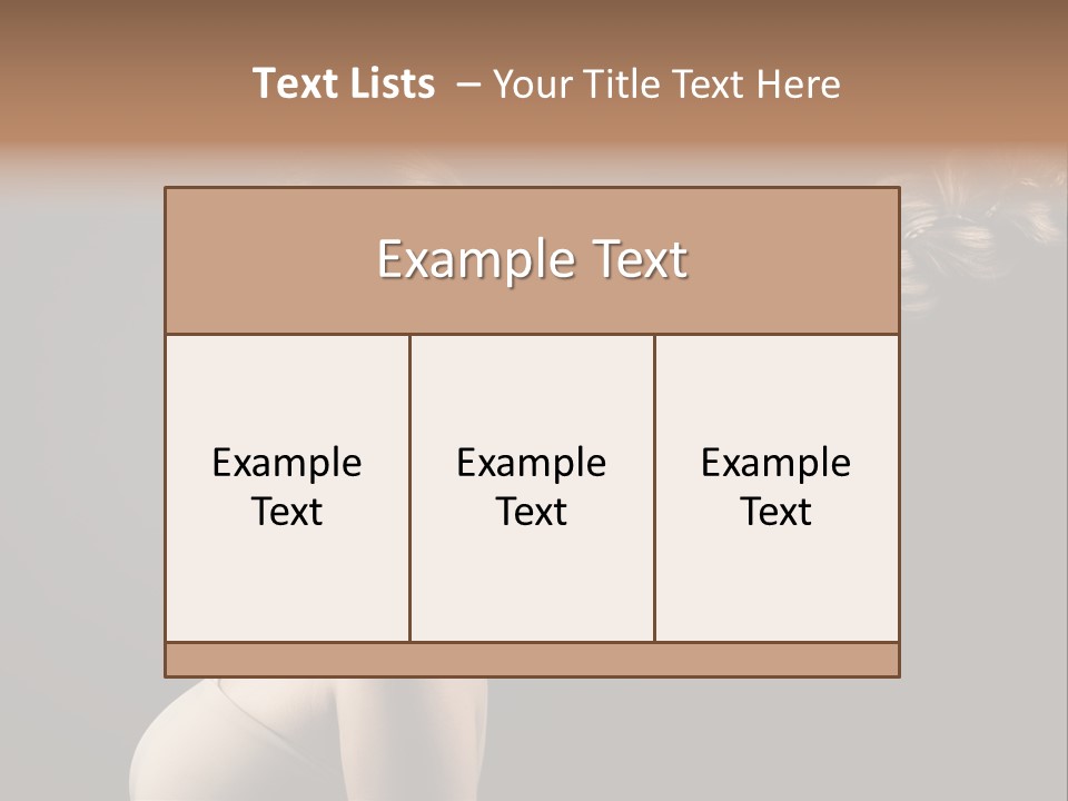 Shiny White Salon PowerPoint Template