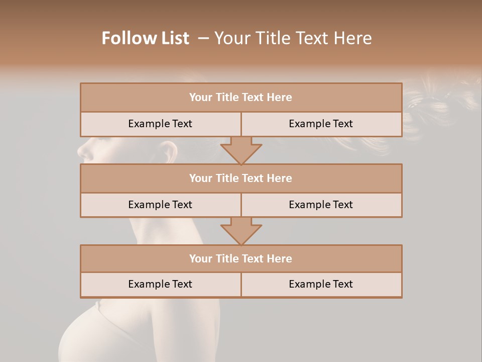 Shiny White Salon PowerPoint Template