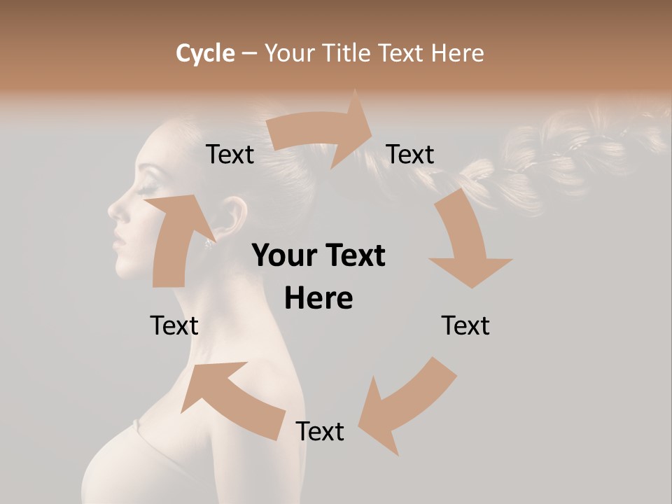 Shiny White Salon PowerPoint Template