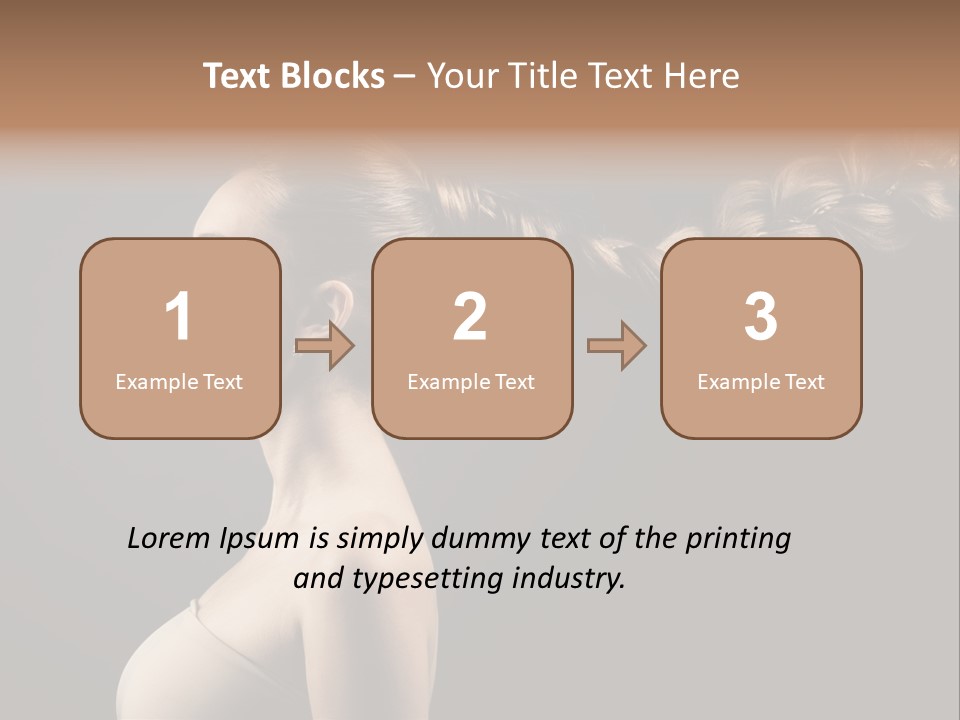 Shiny White Salon PowerPoint Template