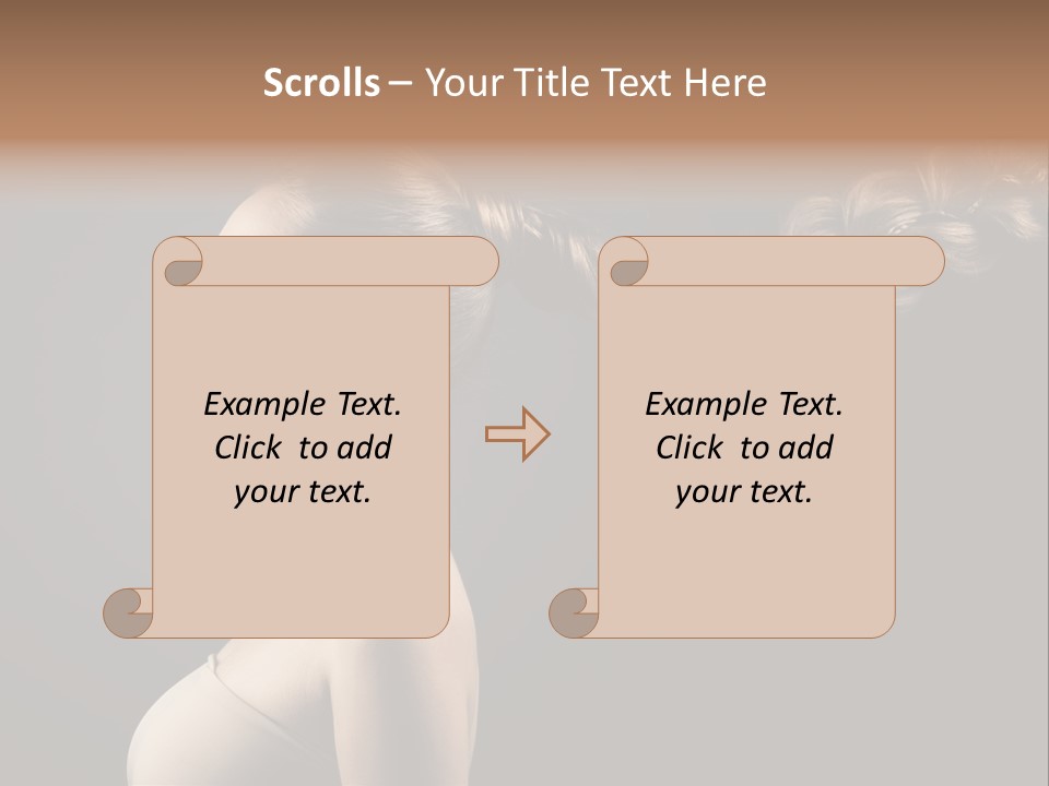 Shiny White Salon PowerPoint Template
