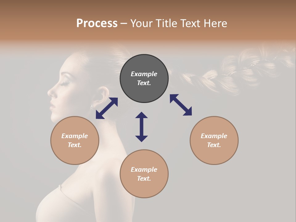 Shiny White Salon PowerPoint Template