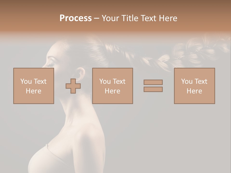 Shiny White Salon PowerPoint Template