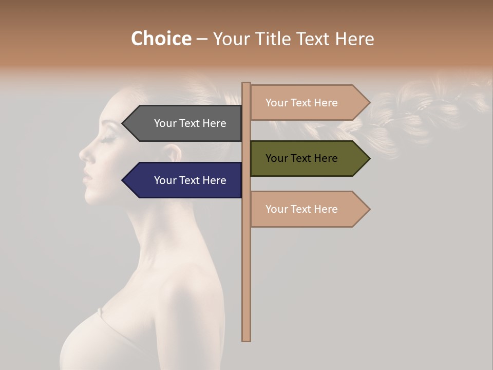 Shiny White Salon PowerPoint Template