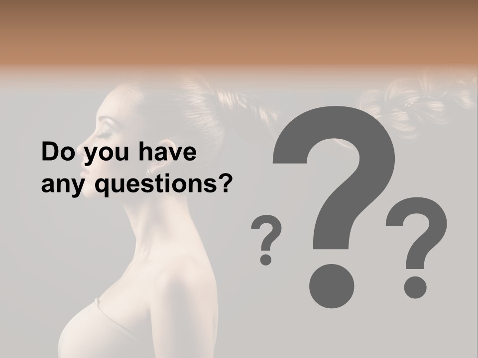 Shiny White Salon PowerPoint Template