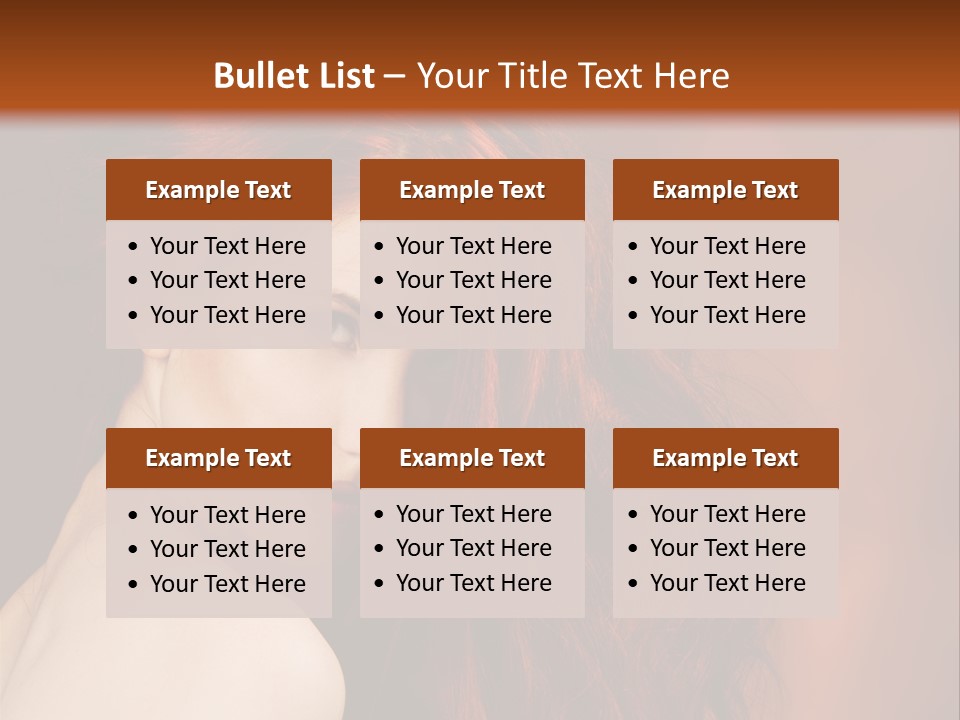 Person Makeup Healthy PowerPoint Template