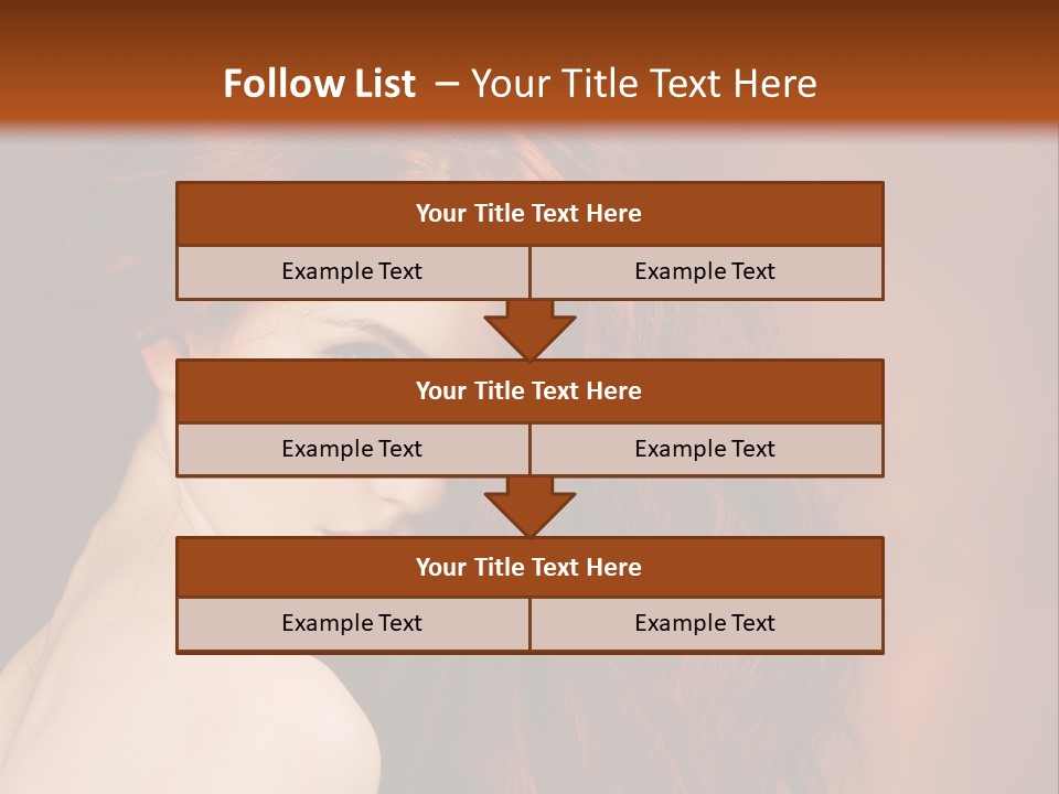 Person Makeup Healthy PowerPoint Template