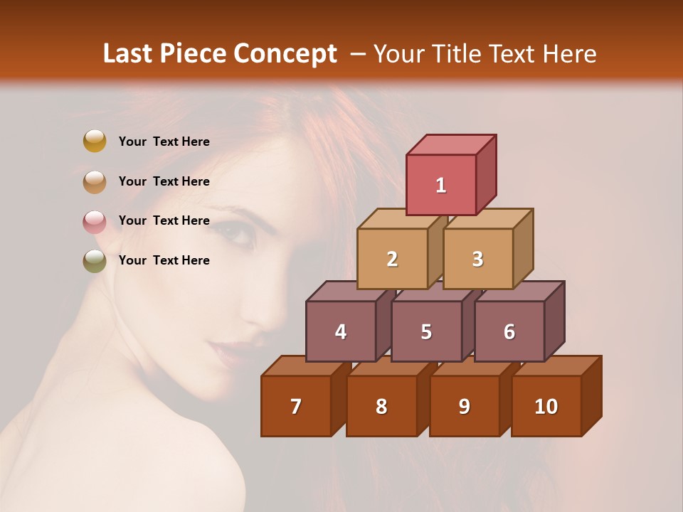 Person Makeup Healthy PowerPoint Template