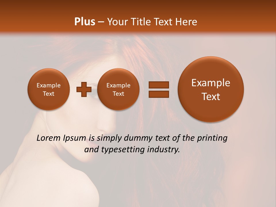 Person Makeup Healthy PowerPoint Template