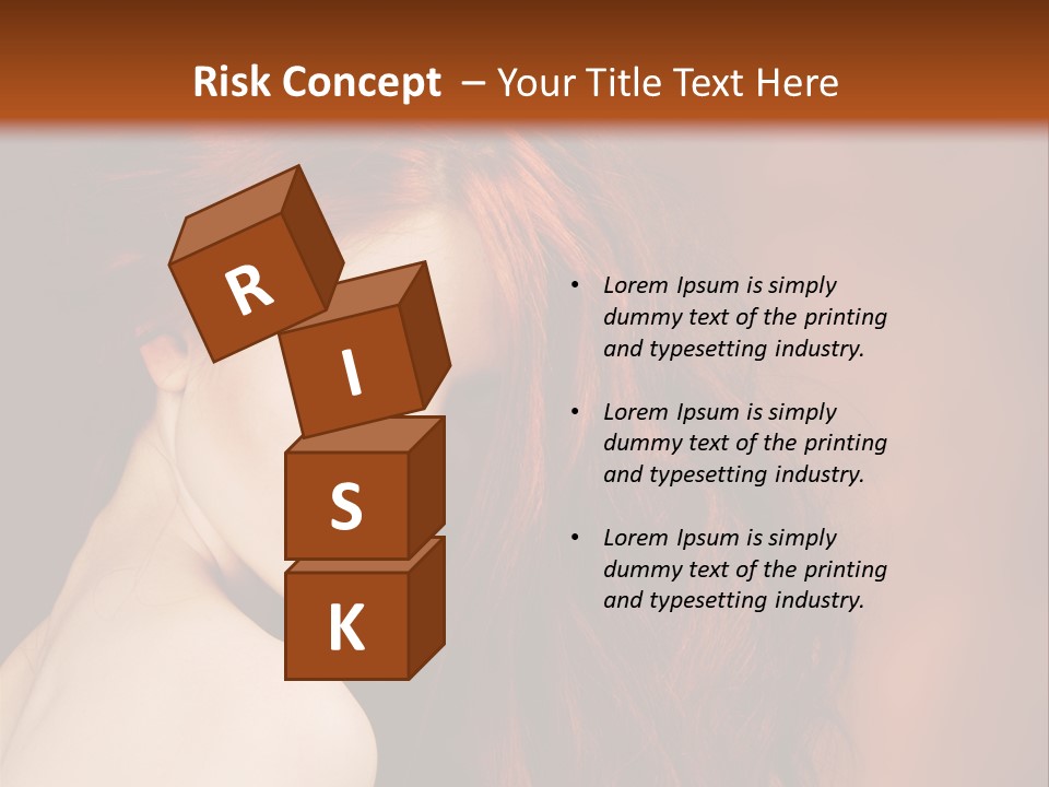 Person Makeup Healthy PowerPoint Template