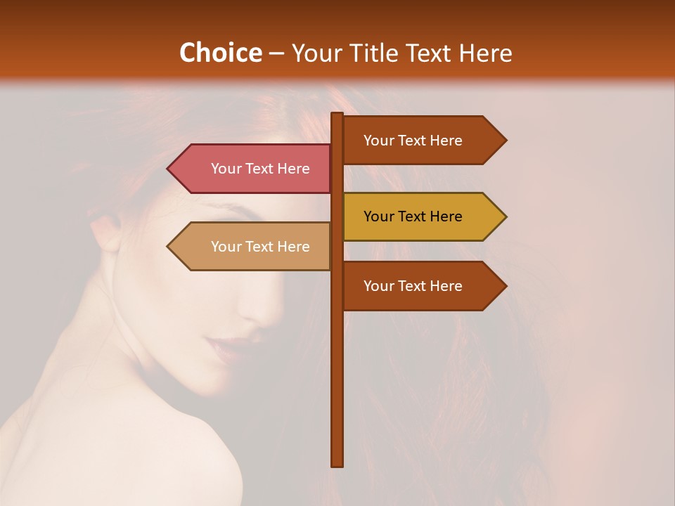 Person Makeup Healthy PowerPoint Template