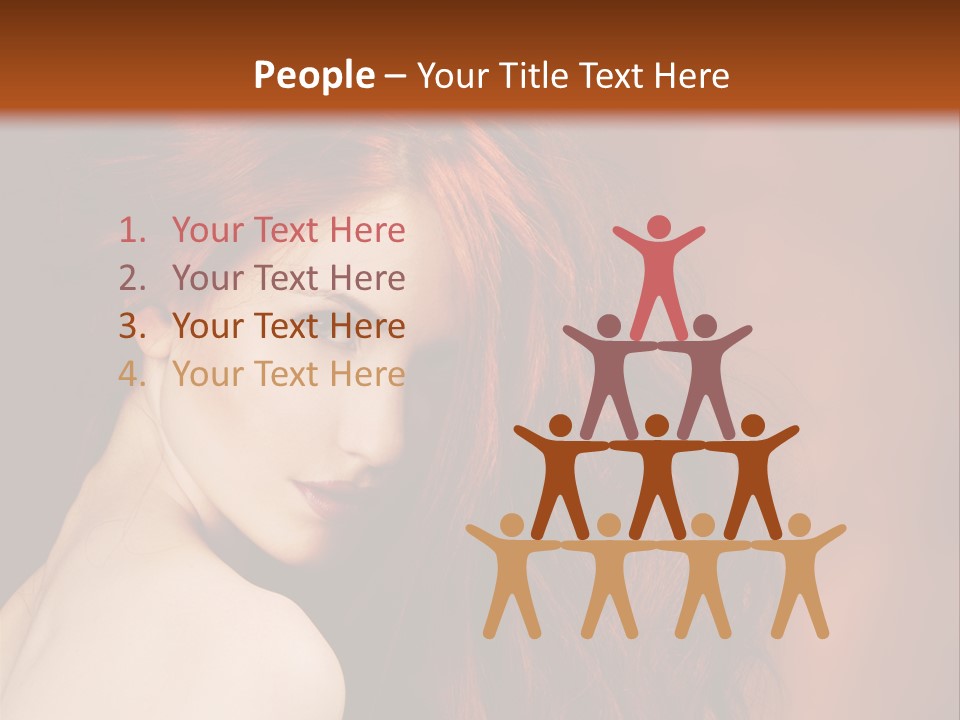 Person Makeup Healthy PowerPoint Template