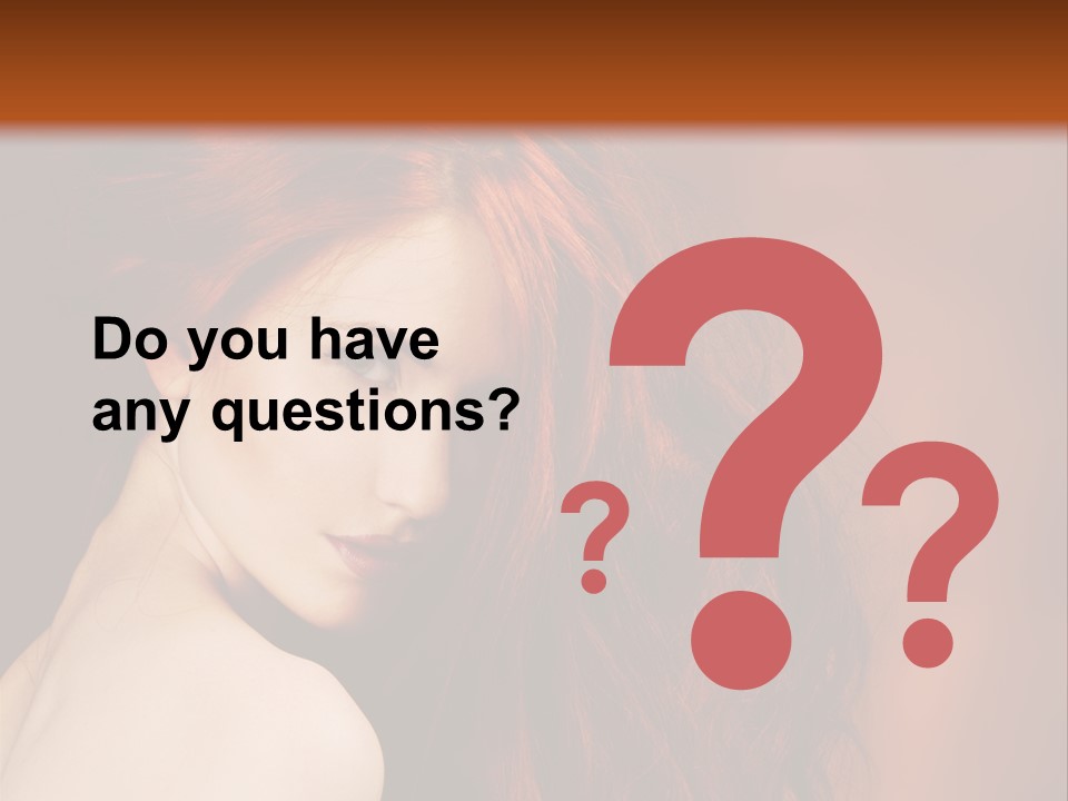 Person Makeup Healthy PowerPoint Template