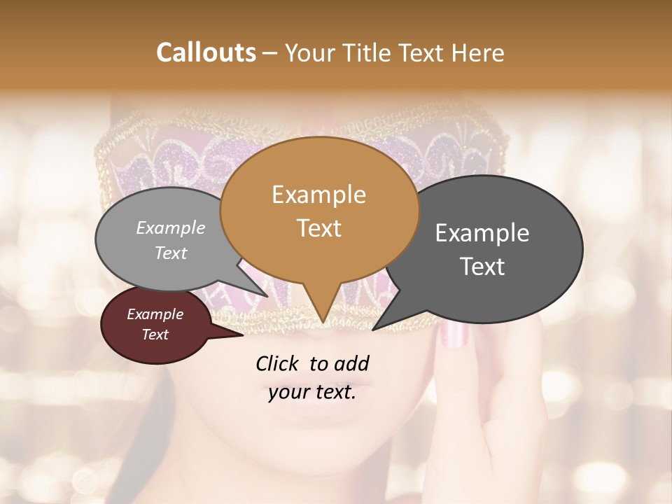 Cloud Success Concept PowerPoint Template