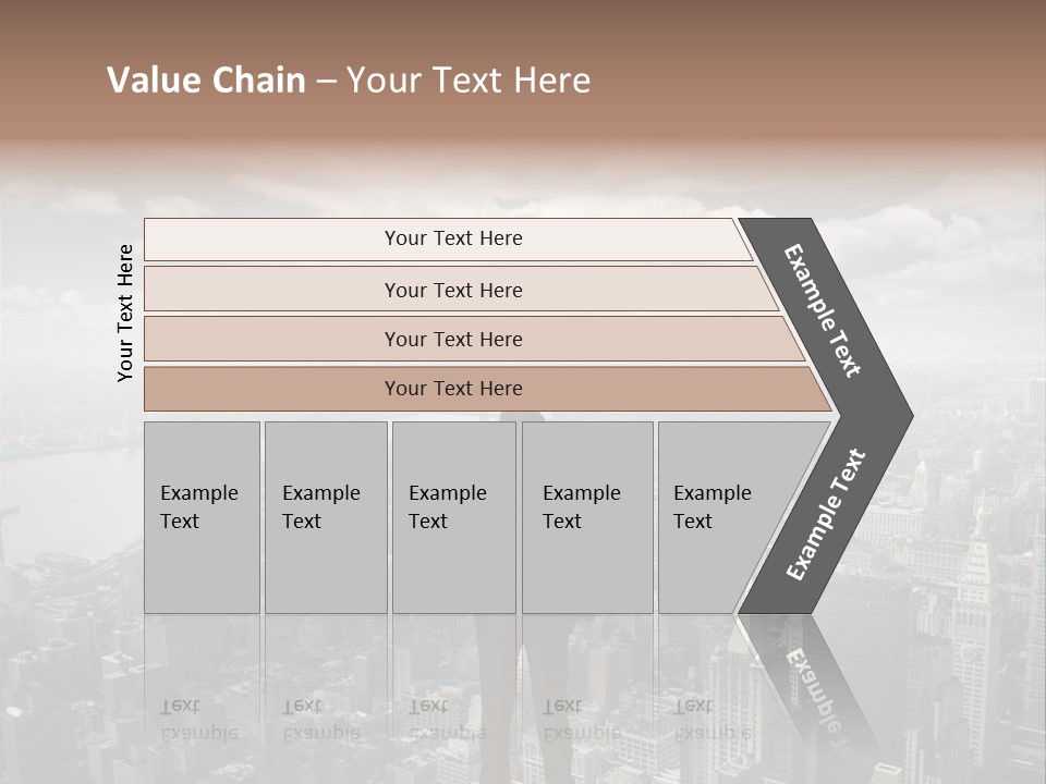 Cloud Success Concept PowerPoint Template