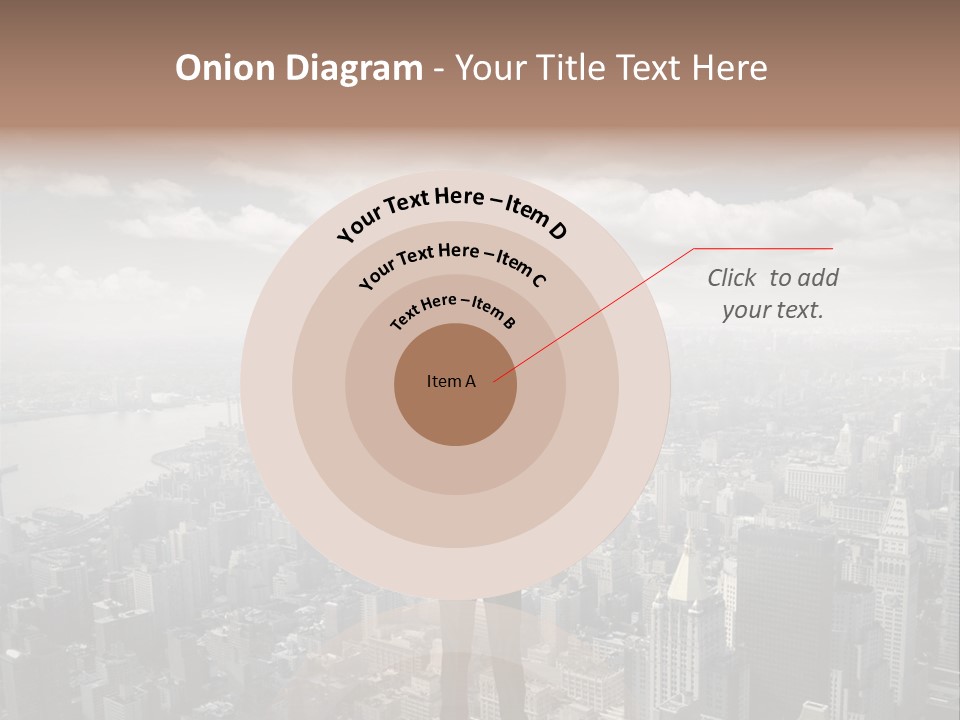 Cloud Success Concept PowerPoint Template