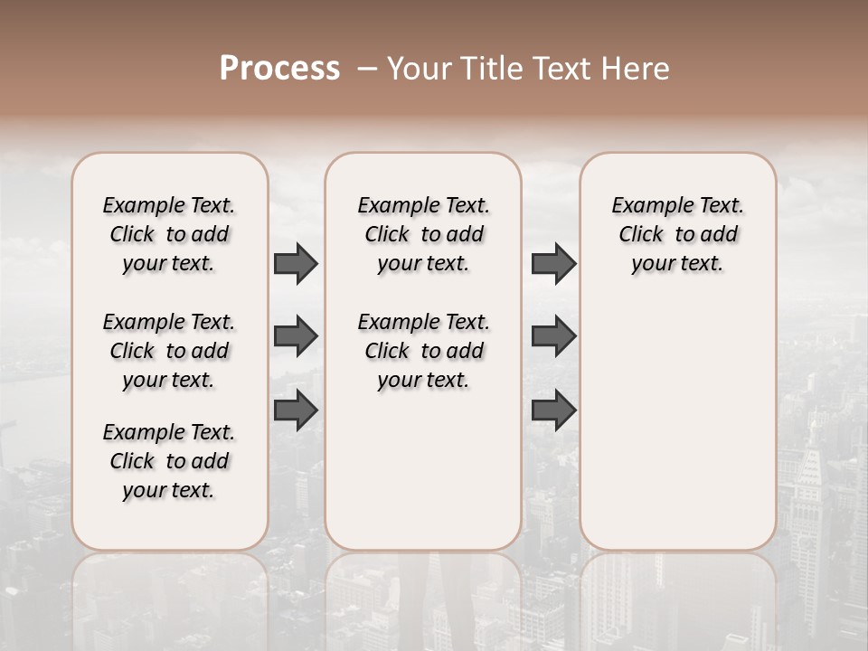 Cloud Success Concept PowerPoint Template